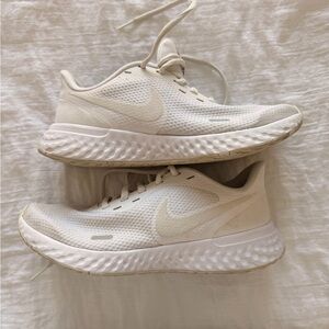 Nike White Athletic Shoes
